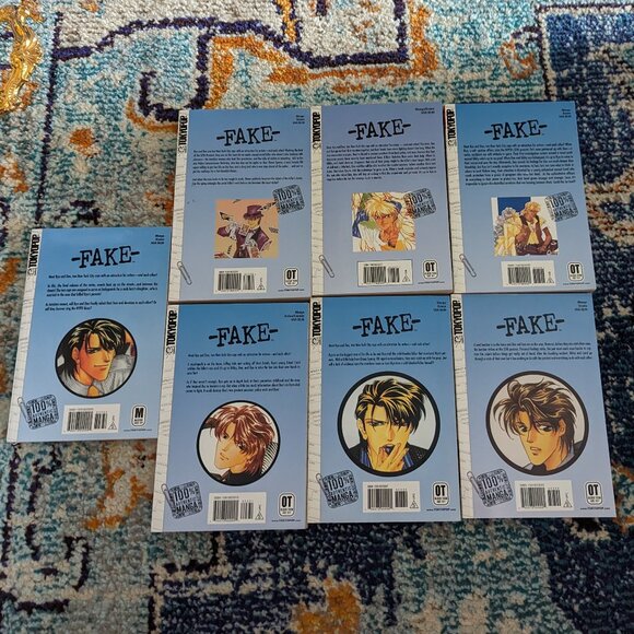 Tokyopop Manga FAKE Volume 1-7 - Picture 2 of 2